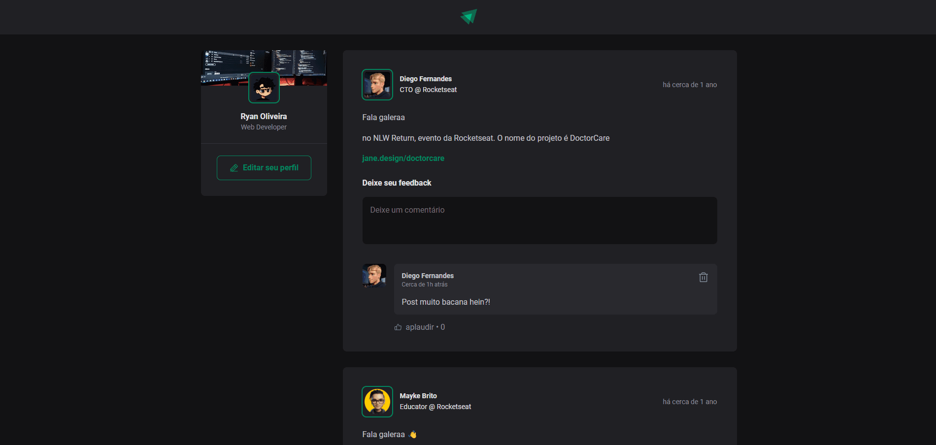PrintScreen Ignite - Social feed Desktop
